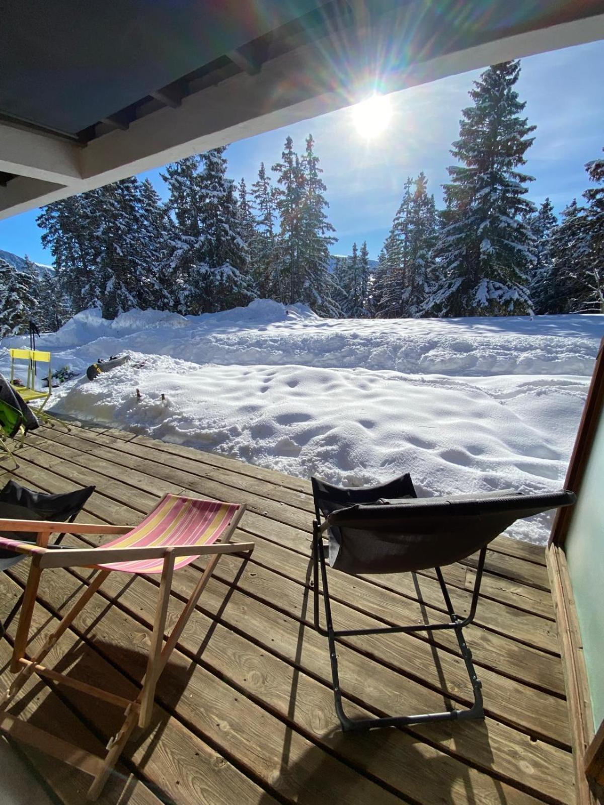 Bel Appart Pour 4/6 Pers Plein Sud Sans Vis A Vis Chamrousse Exterior foto